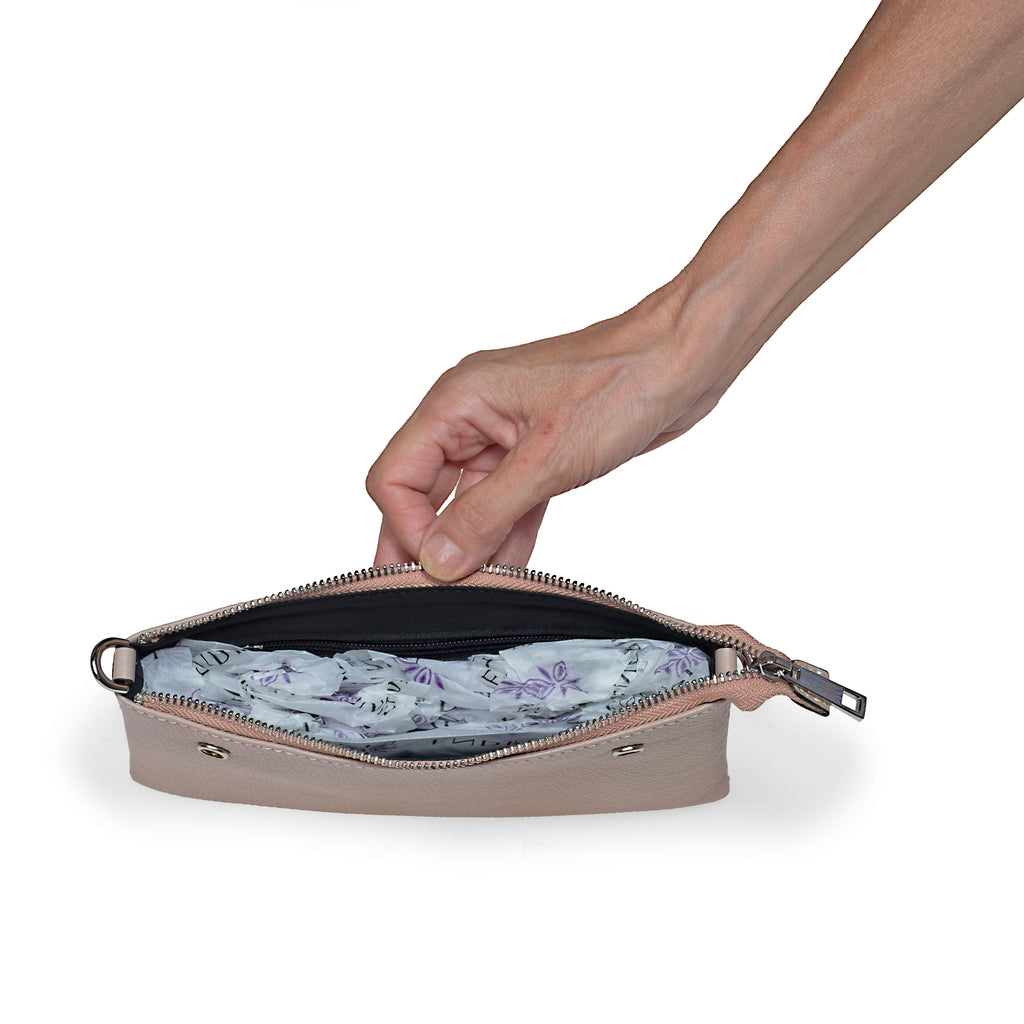 Nude Endrizzi Borsetta 2-Zipper Crossbody bag