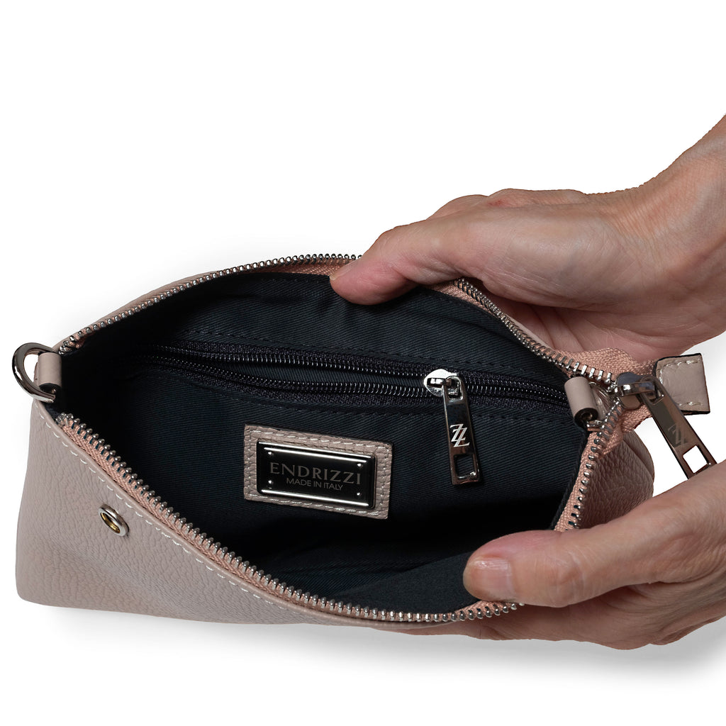 Nude Endrizzi Borsetta 2-Zipper Crossbody bag