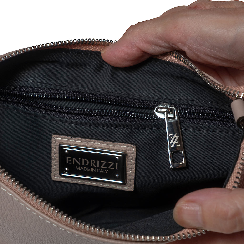 Nude Endrizzi Borsetta 2-Zipper Crossbody bag