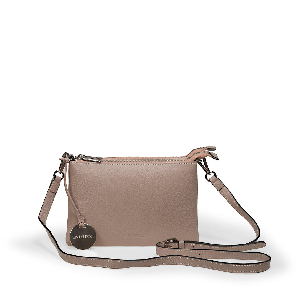 Nude Endrizzi Borsetta 2-Zipper Crossbody bag