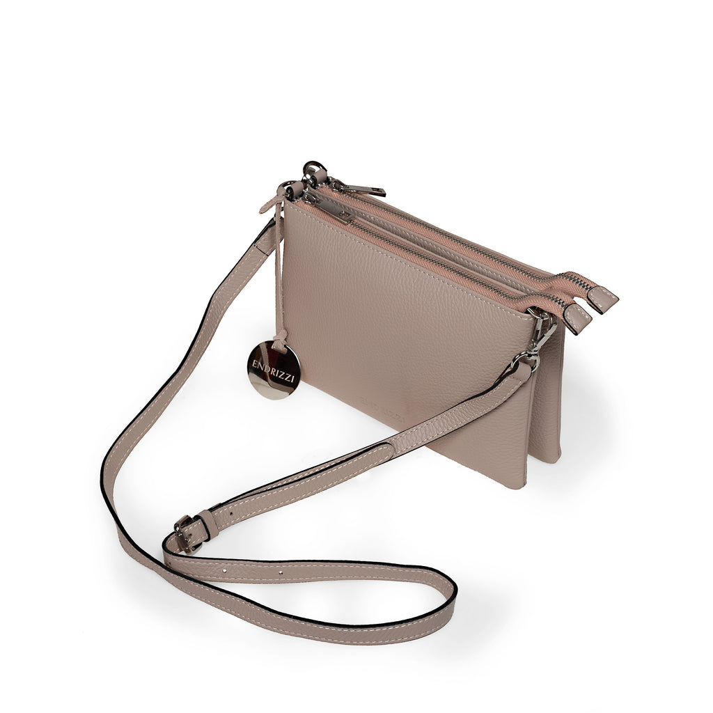 Nude Endrizzi Borsetta 2-Zipper Crossbody bag